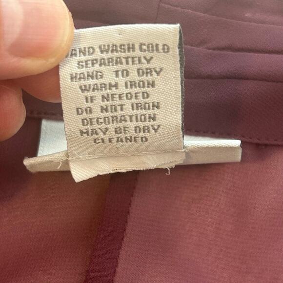 Soft Surroundings sheer chiffon open flowy waterfall cardigan sequins size XL - Picture 7 of 7